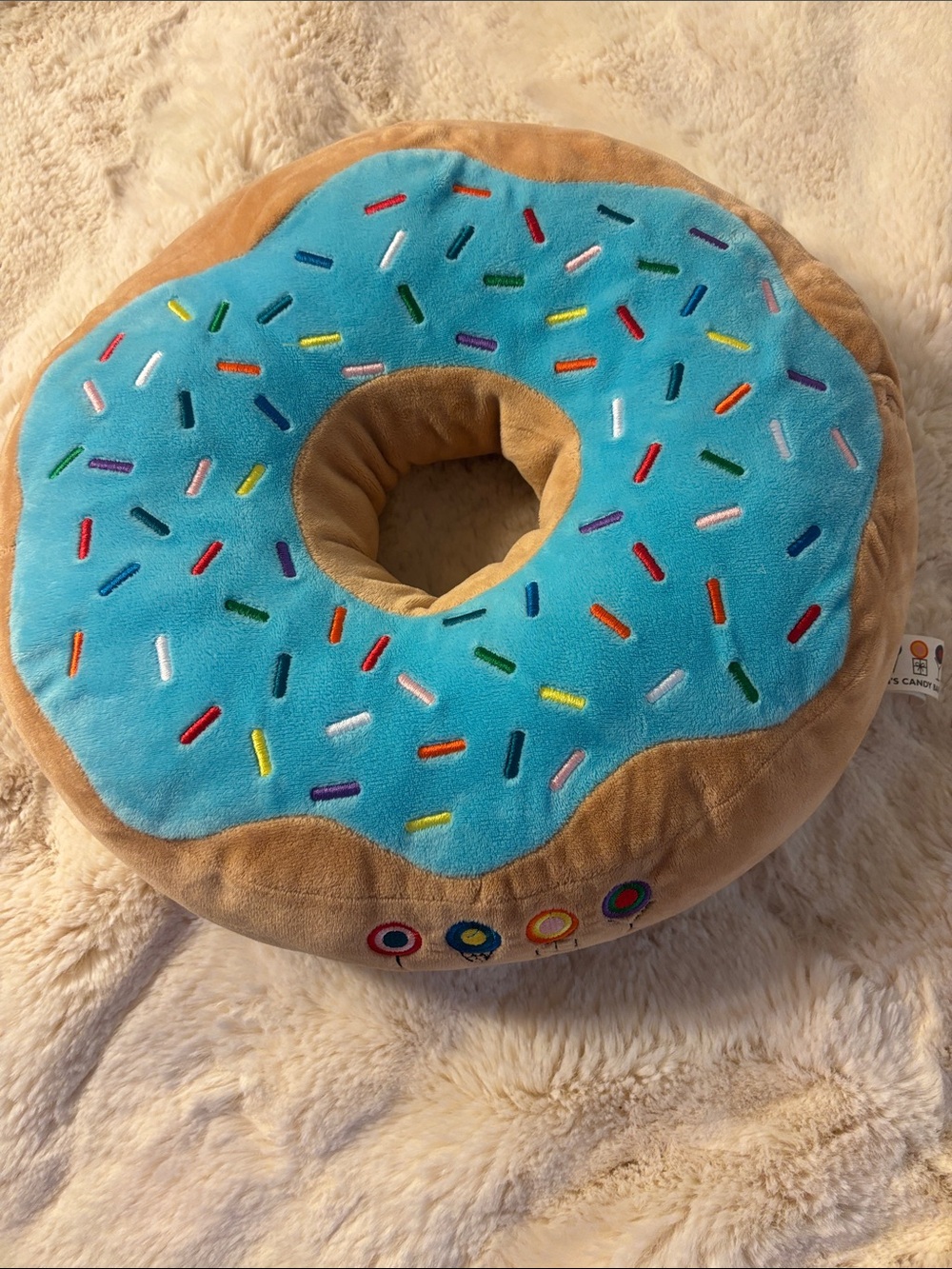Dylan’s Candy Bar Blue Frosted Donut Plush Toy